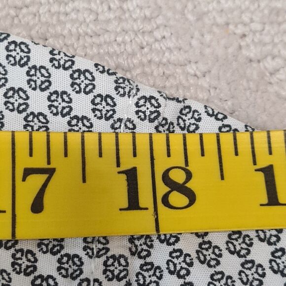 Paper Denim & Cloth Shirt Mens MEDIUM Button Up Geometric Casual Vacation Preppy - Picture 4 of 6